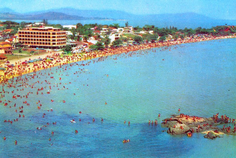 Praia de Sepetiba em registro histórico