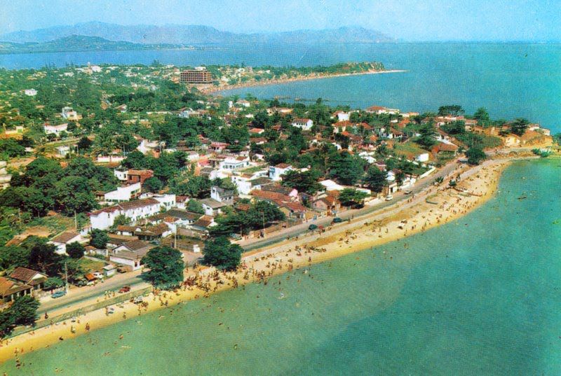 Vista histórica da Praia de Sepetiba